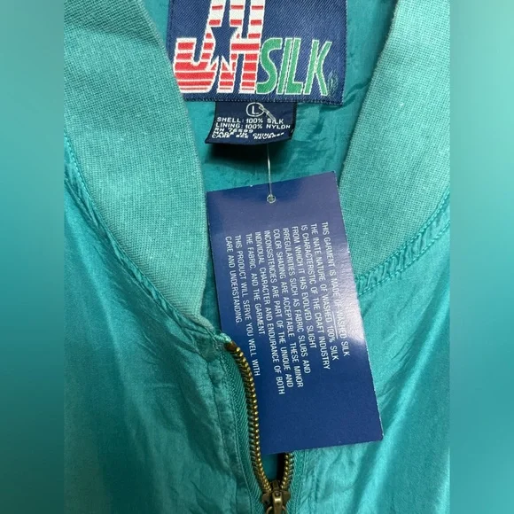 Vintage 90s FLORIDA MARLINS MLB Baseball “JH SILK” Windbreaker embroidered - Picture 4 of 8